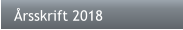Årsskrift 2018