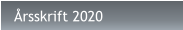 Årsskrift 2020